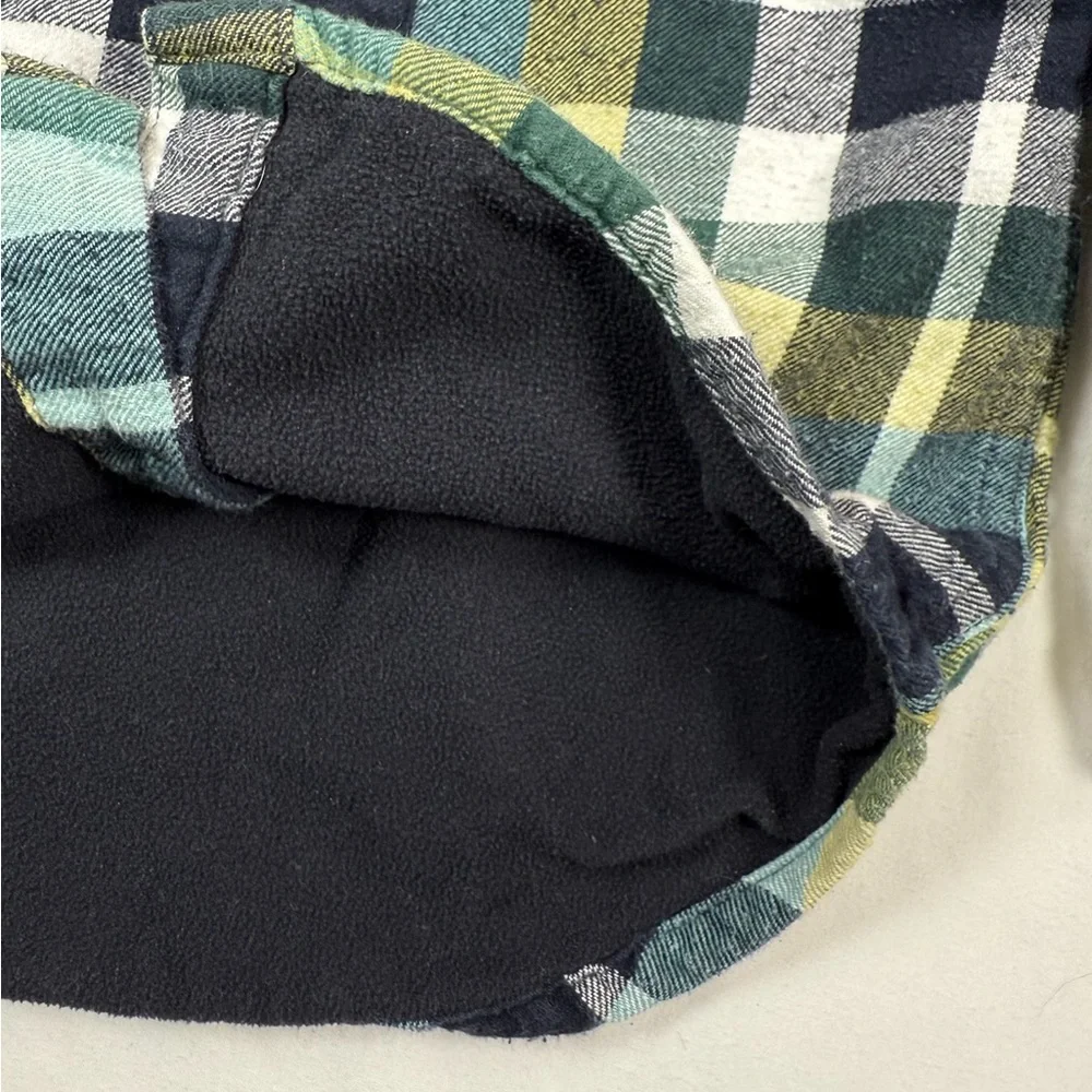GYMBOREE Toddler Boys Hooded Plaid Flannel Jacket 2T‎ Cozy Outdoor Classic
